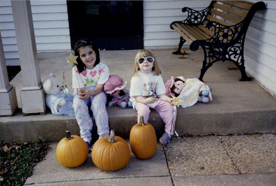 Waiting for someone to carve our pumpkins!