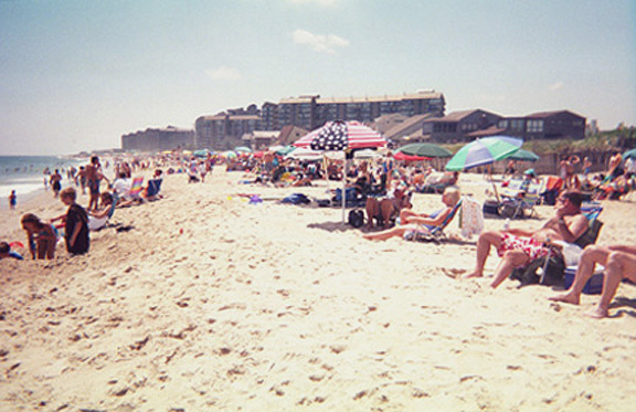 ... at all the umbrellas!