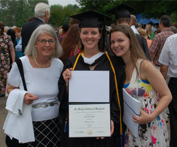Grandma, Mel, and Sami