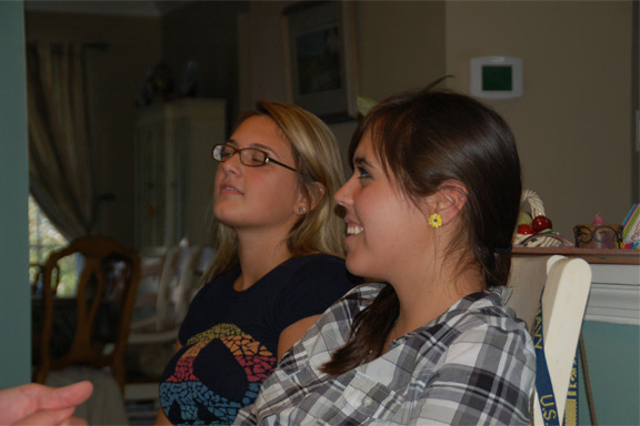 Michelle and Christina