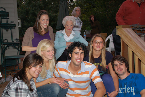 The great-grandkids